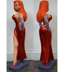 statue jessica en robe rouge 175 cm la plus sexy des cartoons statue jessica en robe rouge 175 cm la plus sexy des cartoons