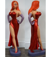 statue jessica en robe rouge 175 cm la plus sexy des cartoons statue jessica en robe rouge 175 cm la plus sexy des cartoons