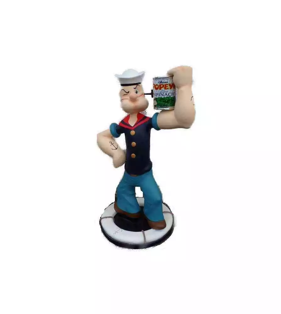 statue popeye taille reel
