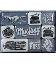 lot 9 magnet ford mustang...
