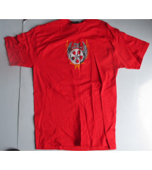 t shirt homme boyd coddington taille L rouge hot rod et roue rare