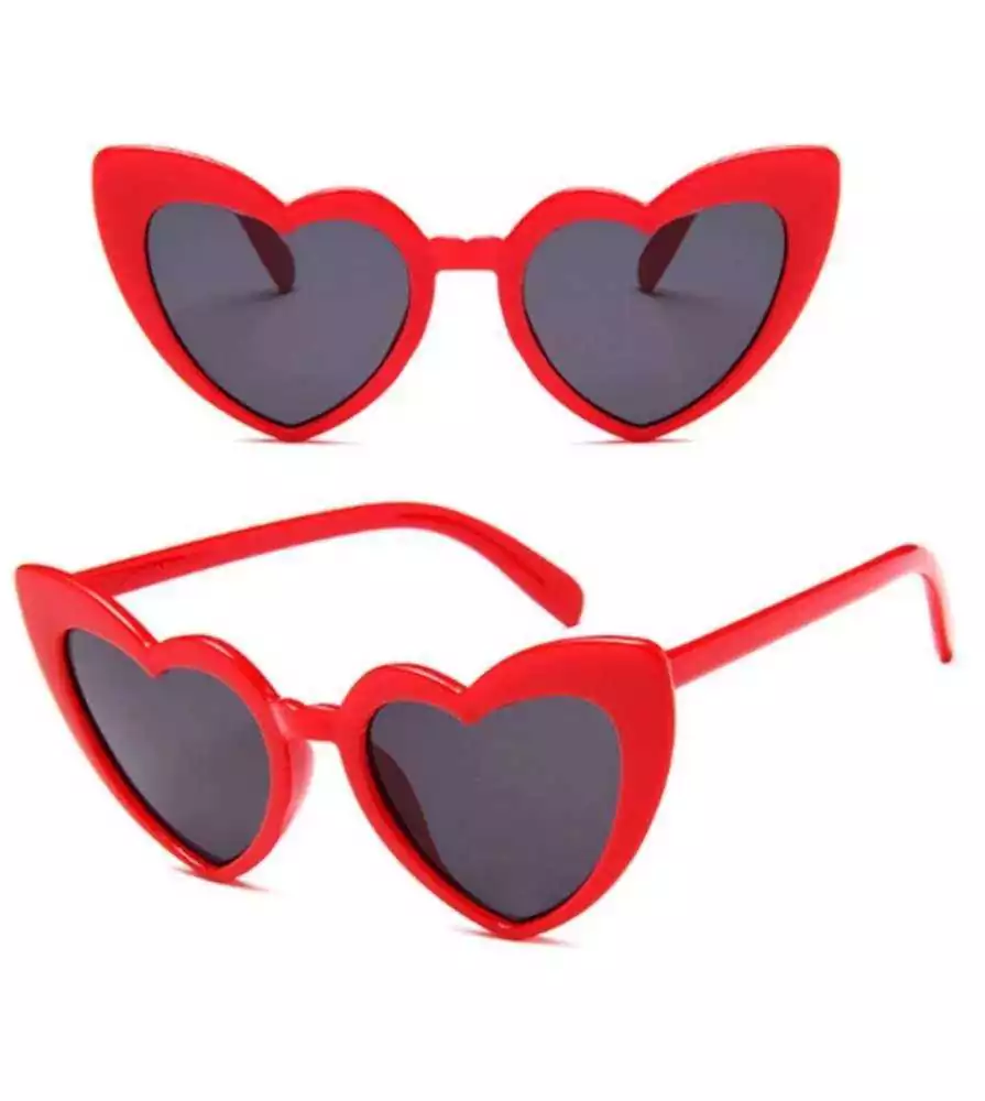 Lunettes De Soleil Et Serre-tête En Forme De Cœur Rouge - Pour Enterrement De Vie De Jeune Fille, Fêtes, Déguisement