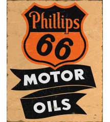 plaque phillips 66 motor...