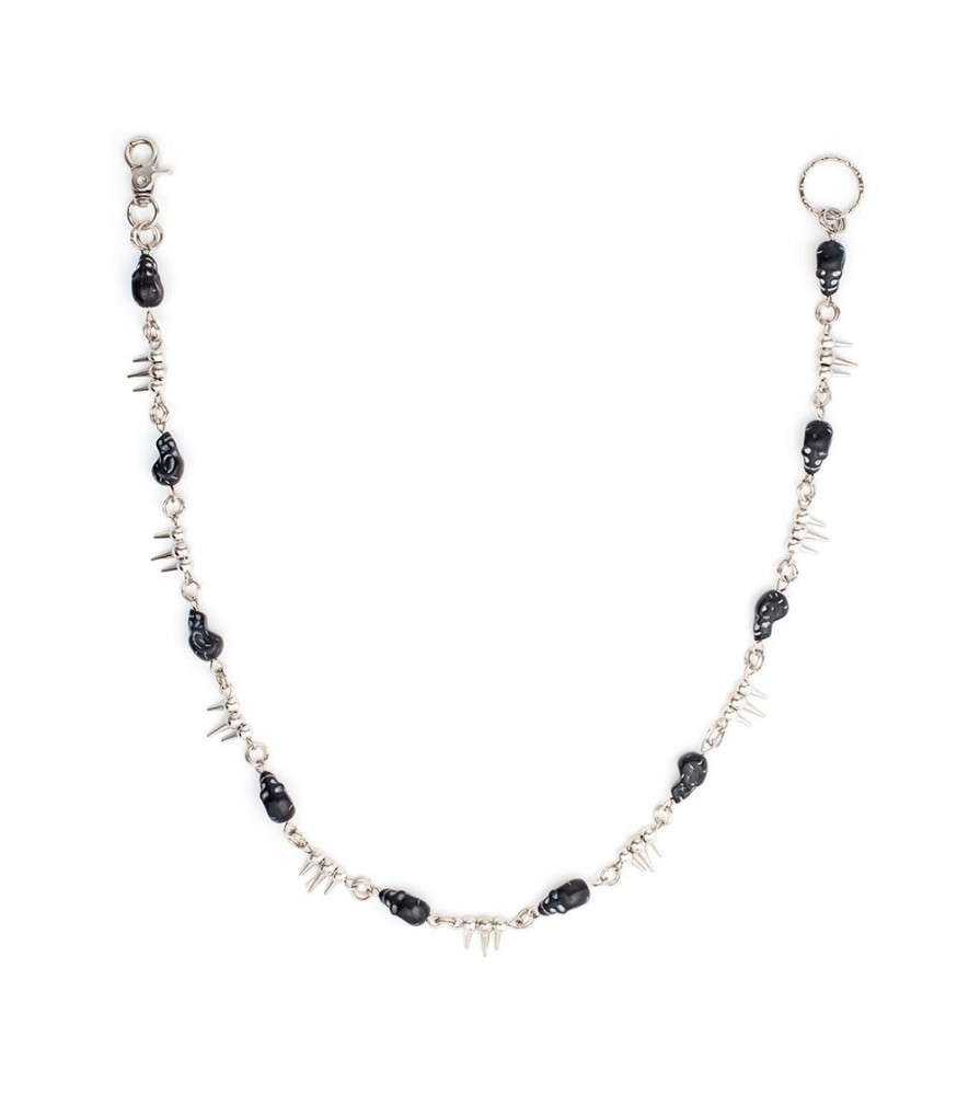 chaine portefeuille crane noir chaine portefeuille crane noir