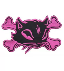 gros patch chat pirate rose