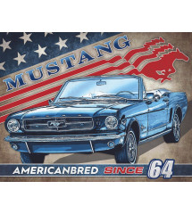 plaque mustang americanfred...