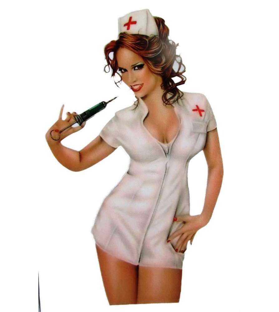 sticker infirmiere sexy , sticker infirmiere sexy ,