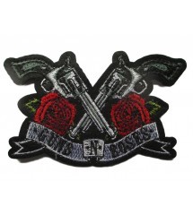 patch guns roses avec des pistolets