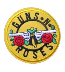 patch guns roses rond jaune