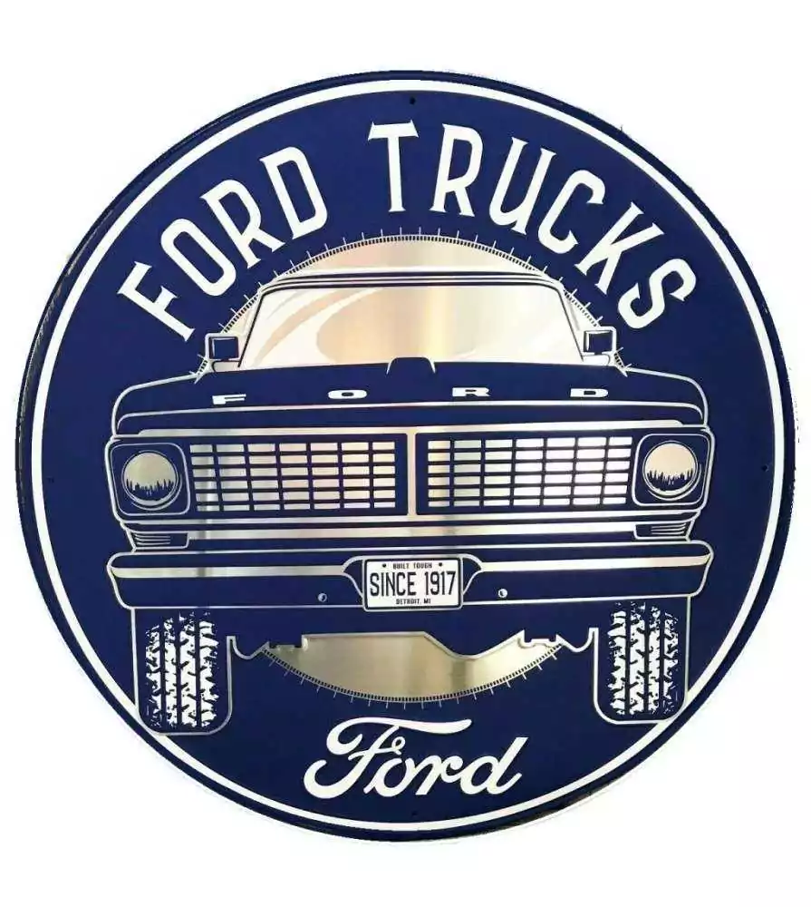 plaque ford truck 30cm de dimetre