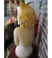 statue buste marilyn monroe 75cm pin up blonde sexy usa