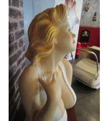 statue buste marilyn monroe 75cm pin up blonde sexy usa