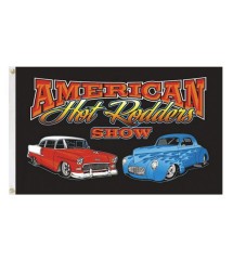american flag hot rodders show american car 150x90cm