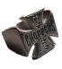 West Coast Choppers Ring 9US INVERTED LETTERING WCC KNIGHT