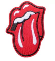 patch groupe rock n roll the stones langue rouge