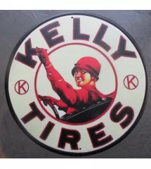 kelly tires plate with pin...