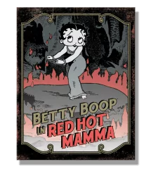 plaque betty boop in red...