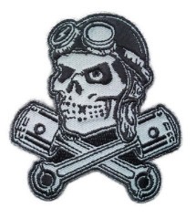 Patch Crane aviator or piston biker? Rock roll badge