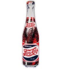 plaque pepsi cola bouteille 56cm tole pub retro affiche tole