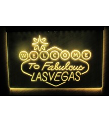 advertising plexi fabulous las vegas LED rgb multicolor remote control 30x22 cm advertising plexi fabulous las vegas LED rgb multicolor remote control 30x22 cm