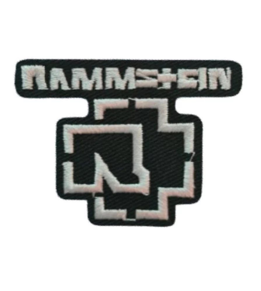 patch groupe allemand rammstein 5.5x4 cm écusson thermocollant rock