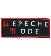 patch depeche mode groupe new vawe10x4 cm écusson thermocollant rock