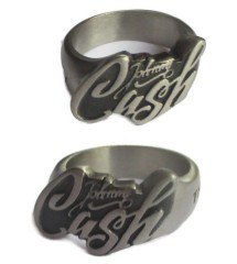 bague johnny cash taille 9us tete fan musique country rock