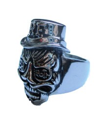 Knight Ed Roth Rat Fink 7.5 US Stainless Steel Men's Ring Kustom Kulture Knight Ed Roth Rat Fink 7.5 US Stainless Steel Men's Ring Kustom Kulture