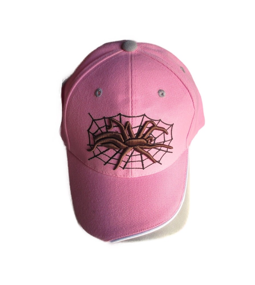 casquette rose spider araignée femme rock punk trash