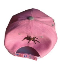 casquette rose spider araignée femme rock punk trash