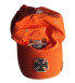 casquette biker genuine orange homme femme moto usa