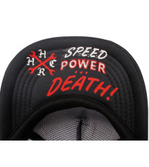 casquette hot rod hellcat loup logo damier lone wolf homme