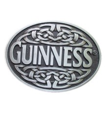 boucle de ceinture biere guinness celtic ovale beer irelande