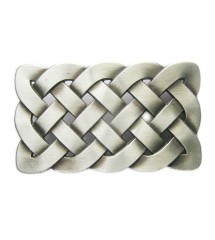 boucle de ceinture celtic celte de forme rectangulaire homme femme