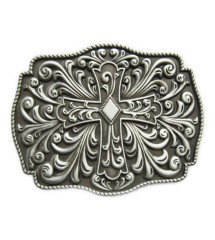 boucle de ceinture celtic et croix celte alu grise homme femme
