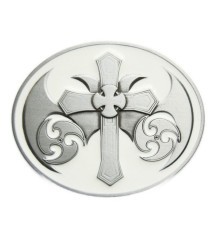 boucle de ceinture celtic et croix fond blanc homme femme