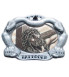 boucle de ceinture visage du christ tattooed tattoo rockab