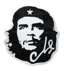 boucle de ceinture visage che guevara noir chrome homme femme