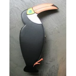 sac a main en forme de toucan idéal pin up rockab collectif