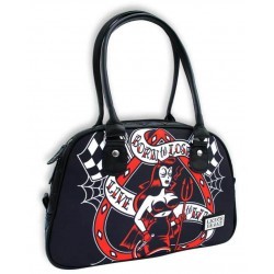 copy of Small handbag Liquor Brand Born to lose Pin Up Rockab
