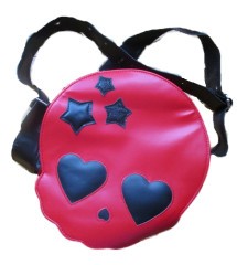 copy of Handbag Skull Red Girl Rockroll Gothic Punk Style