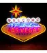 Neon advertising Las Vegas logo USA Deco Dinner Bar Loft
