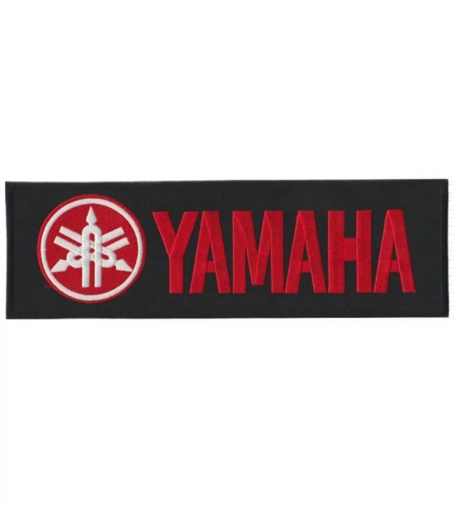 Patch Brodé Moto Rouge Thermocollant - 5,8x10 Cm, Pour Customiser Vêtements Et Accessoires