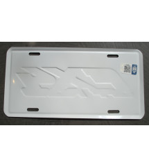 plaque d'immatriculation fx4 off road tole usa en relief license plate