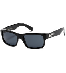 lunette de soleil choppers petit flamming chromé verre noir homme mixte