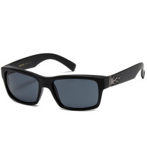 lunette de soleil choppers petit flamming gris foncé verre noir homme mixte