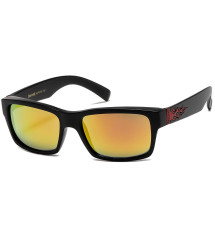 lunette de soleil choppers petit flamming rouge verre doré homme mixte