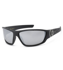lunette de soleil choppers grand flamming gris-noir verre gris homme mixte
