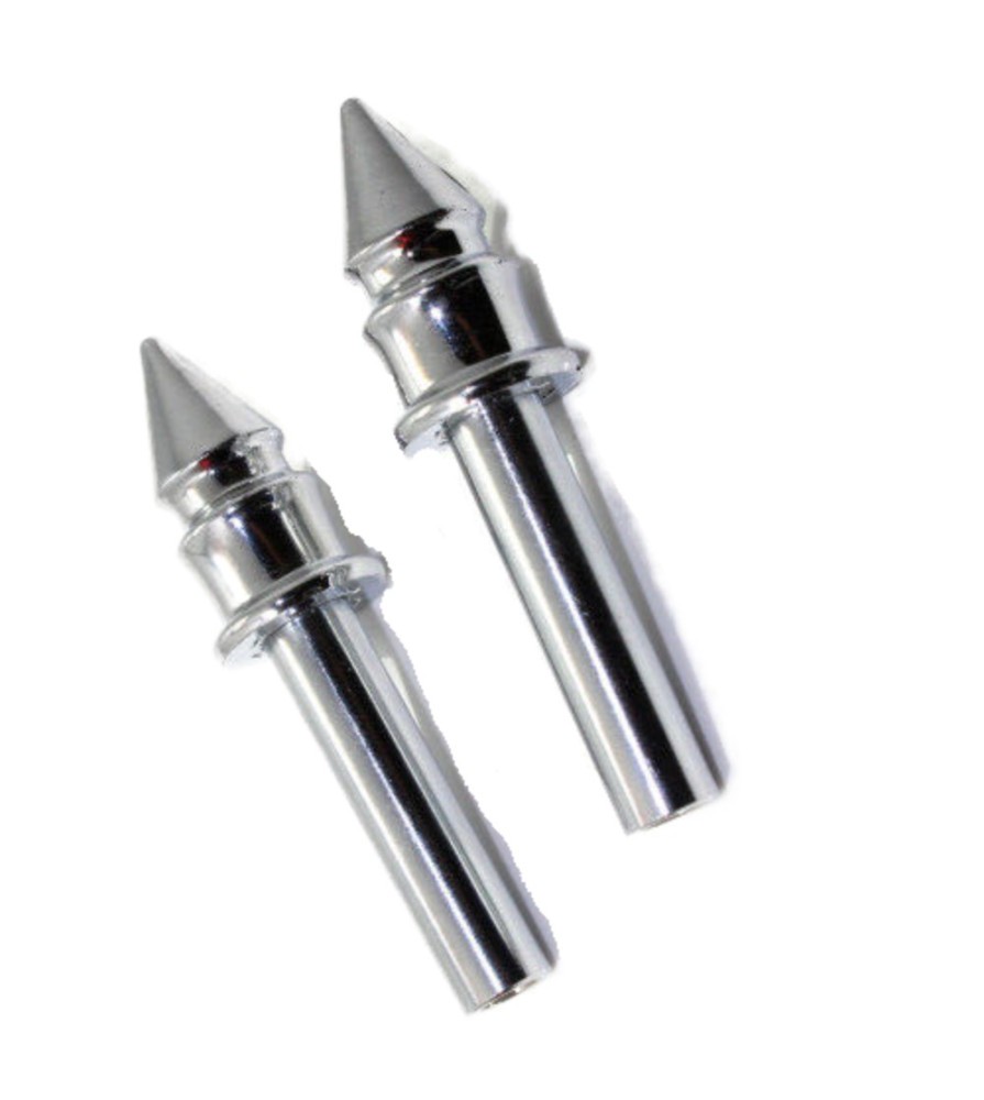loquets de porte spike chromé(x2) pic pointe auto universel