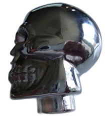 levier de vitesse crane chrome plastique pommeau auto mort levier de vitesse crane chrome plastique pommeau auto mort